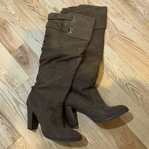 Zara vegan knee high boots 40 so sexy